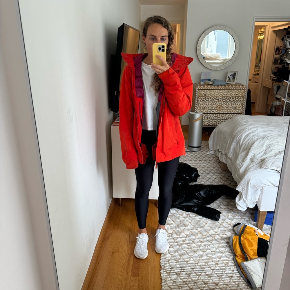 Women’s Large Arcteryx Jacket - lined shell Red